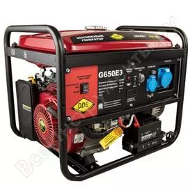 Бензиновый генератор DDE G650E3 917-446
