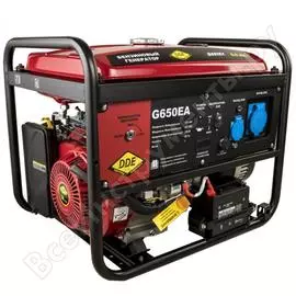 Бензиновый генератор DDE G650EA 917-477