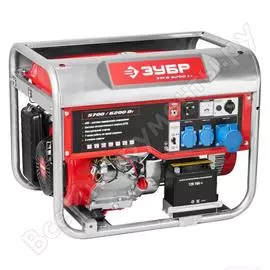 Бензиновый генератор зубр зэсб-6200-эа