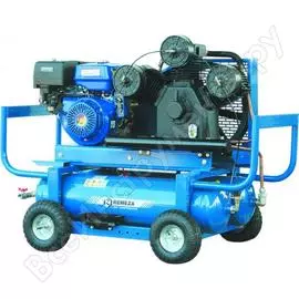 Бензиновый компрессор с электростартером remeza сб 4/с-90 lb75 spe390e