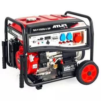 Бензиновый однофазный генератор ATLET SC11000-I-3P