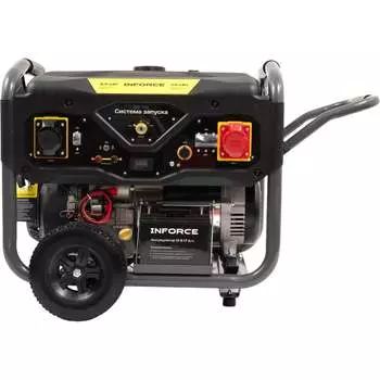 Бензиновый трехфазный генератор Inforce