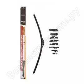 Бескаркасная щетка стеклоочистителя SKYWAY S02701069