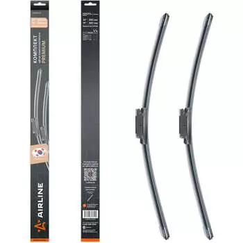 Бескаркасные щетки стеклоочистителя Airline PREMIUM AWBM024