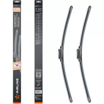 Бескаркасные щетки стеклоочистителя Airline PREMIUM AWBM042