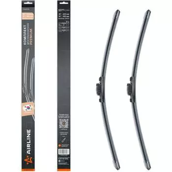 Бескаркасные щетки стеклоочистителя Airline PREMIUM AWBM045