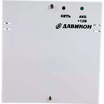 Бесперебойный блок питания ДAВИКОН ИВЭПР-1230