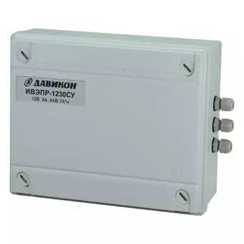 Бесперебойный блок питания ДAВИКОН ИВЭПР-1230CУ