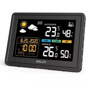 Беспроводная метеостанция BALDR B0359WST2H2R-BLACK