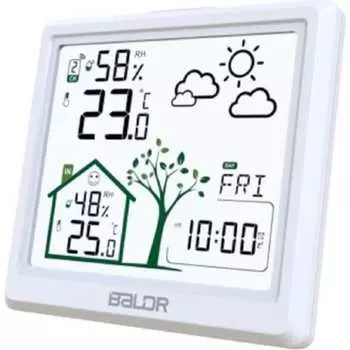 Беспроводная метеостанция BALDR B0389WST2H2-WHITE