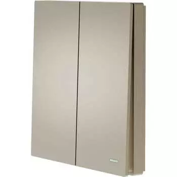 Беспроводной двухклавишный выключатель GRITT Evolution 14008