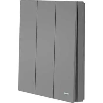 Беспроводной трехклавишный выключатель GRITT Evolution 14012