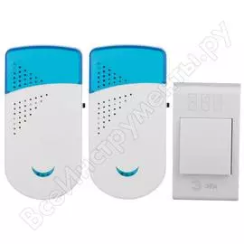 Беспроводной звонок ЭРА TWIN-R Б0019878