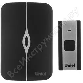 Беспроводной звонок Uniel UDB-015W-R1T1-36S-100M-WH/BL UL-00006434