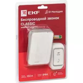 Беспроводной звонок в розетку EKF