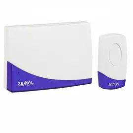 Беспроводной звонок zamel сюита радиус действия 80м, питание от батареек st-919