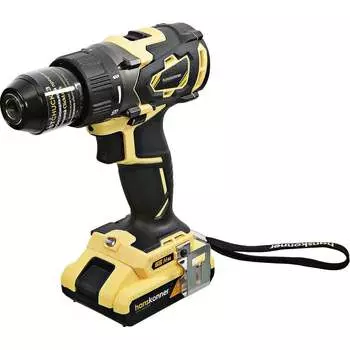 Бесщеточная аккумуляторная дрель Hanskonner HCD1865BL