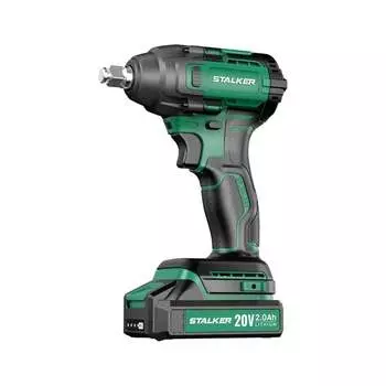 Бесщеточный аккумуляторный гайковерт ALTECO STALKER IW20-400 Li BL 69831