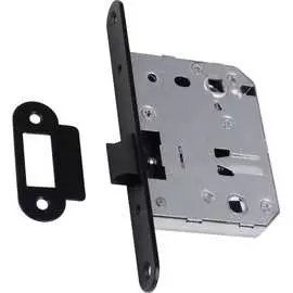 Бесшумная сантехническая защелка BUSSARE PLAST50 70 BLACK 940000001855