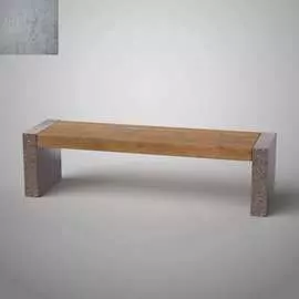 Бетонная скамья ООО АРХИТЕК-БЕТОН