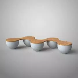 Бетонная скамья ООО АРХИТЕК-БЕТОН