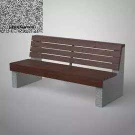 Бетонная скамья ООО АРХИТЕК-БЕТОН