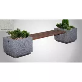 Бетонная скамья ООО АРХИТЕК-БЕТОН