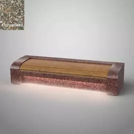 Бетонная скамья ООО АРХИТЕК-БЕТОН