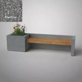 Бетонная скамья ООО АРХИТЕК-БЕТОН