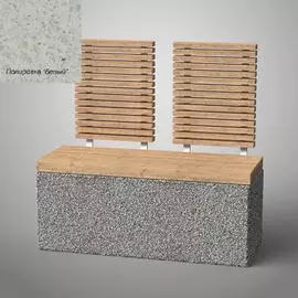 Бетонная скамья ООО АРХИТЕК-БЕТОН