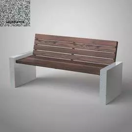 Бетонная скамья ООО АРХИТЕК-БЕТОН