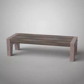 Бетонная скамья ООО АРХИТЕК-БЕТОН