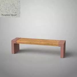 Бетонная скамья ООО АРХИТЕК-БЕТОН