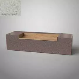 Бетонная скамья ООО АРХИТЕК-БЕТОН