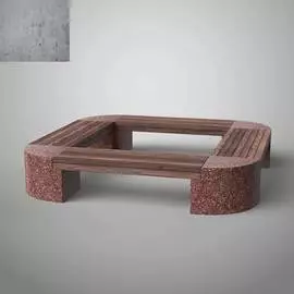 Бетонная скамья ООО АРХИТЕК-БЕТОН