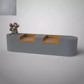 Бетонная скамья ООО АРХИТЕК-БЕТОН