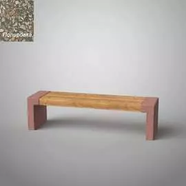 Бетонная скамья ООО АРХИТЕК-БЕТОН