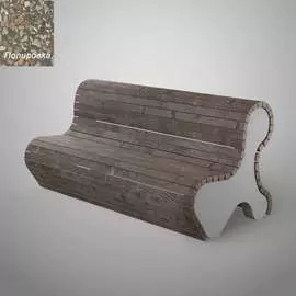 Бетонная скамья ООО АРХИТЕК-БЕТОН