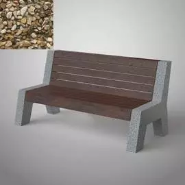 Бетонная скамья ООО АРХИТЕК-БЕТОН