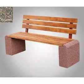 Бетонная скамья ООО АРХИТЕК-БЕТОН