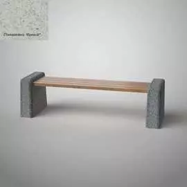 Бетонная скамья ООО АРХИТЕК-БЕТОН