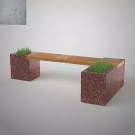 Бетонная скамья ООО АРХИТЕК-БЕТОН