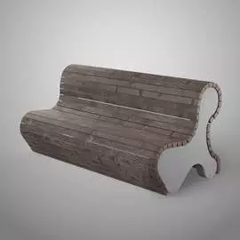 Бетонная скамья ООО АРХИТЕК-БЕТОН