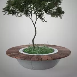 Бетонная скамья ООО АРХИТЕК-БЕТОН