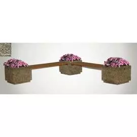 Бетонная скамья ООО АРХИТЕК-БЕТОН