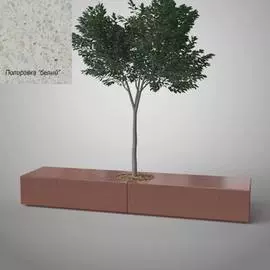 Бетонная скамья ООО АРХИТЕК-БЕТОН