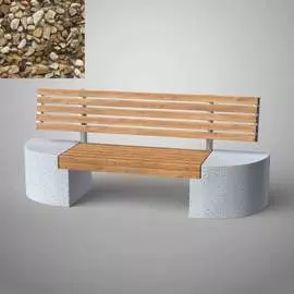 Бетонная скамья ООО АРХИТЕК-БЕТОН