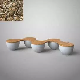 Бетонная скамья ООО АРХИТЕК-БЕТОН