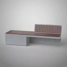 Бетонная скамья ООО АРХИТЕК-БЕТОН