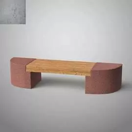 Бетонная скамья ООО АРХИТЕК-БЕТОН